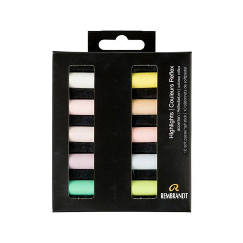 An Image of Rembrandt Soft Pastels Light Greys Set