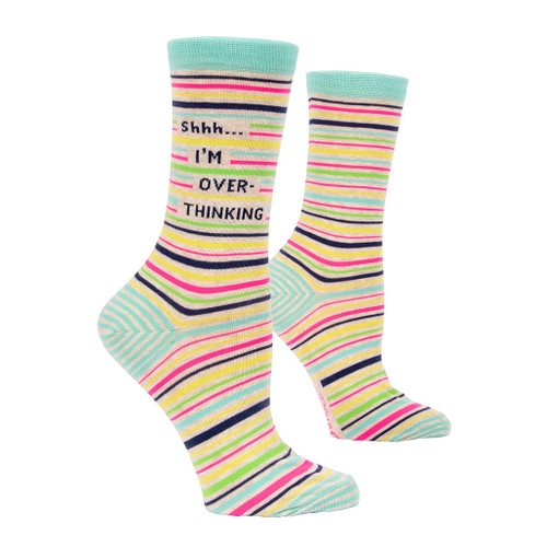 An Image of Women's Crew Socks, I'm Complicated