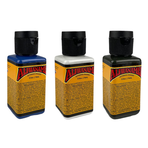 An image of Alphanamel Lettering Enamels.