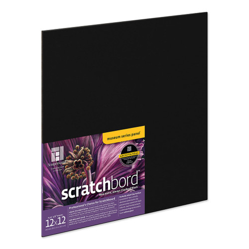 An image of a Ampersand Scratchbord Panels, 1/8" Flat Profile.