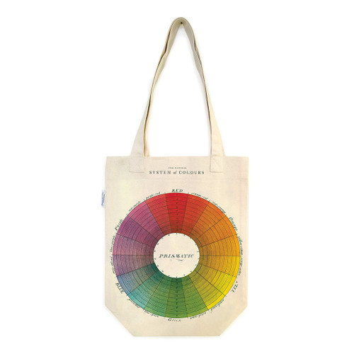 An image of a Cavallini Color Wheel Tote Bag.