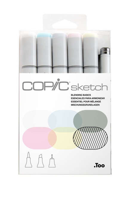 An Image of Copic Sketch Marker Set Floral Favorites 1