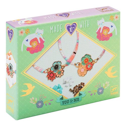 An image of a Djeco You & Me Tila & Flowers Jewelry Kit.