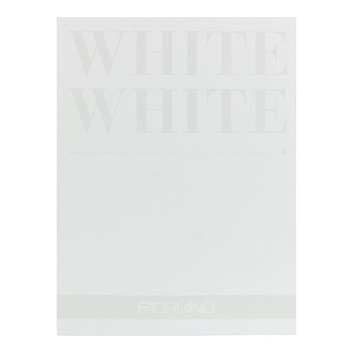 An image of a Fabriano White White Paper Pad.