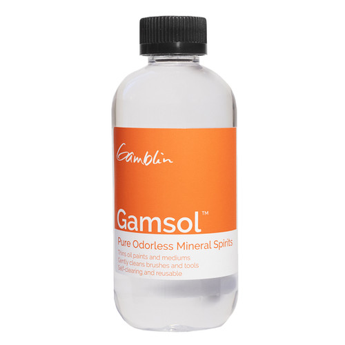 An image of Gamblin Gamsol Odorless Mineral Spirits.