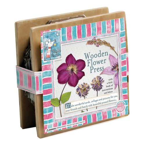 An image of a House Of Marbles Wooden Flower Press Kit.
