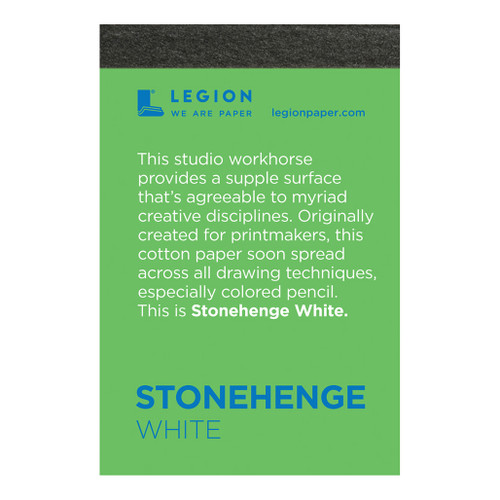An image of a Legion Stonehenge Mini Pad, White.