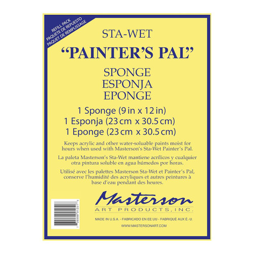 An image of a Masterson Sta-Wet Palette Refill Sponge.