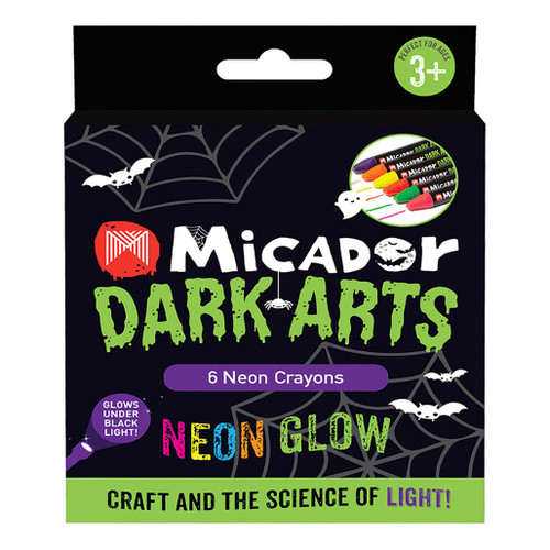 An image of a Micador Dark Arts Crayon Pack.