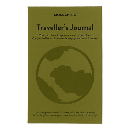 An image of a Moleskine Hardcover Traveller's Journal.