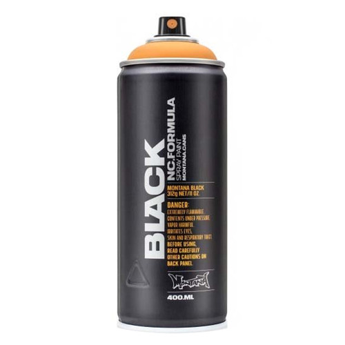 An image of a Montana BLACK Spray Paint can.