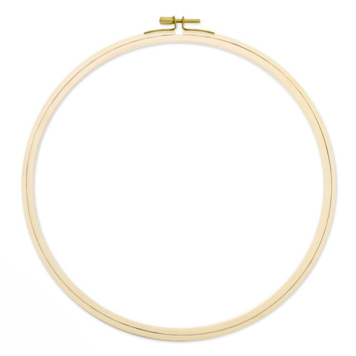 An image of a Needlecrafters Wood Embroidery Hoop.