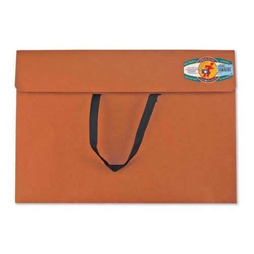 An image of a Star Products Red Wallet Portfolio With Handles. 