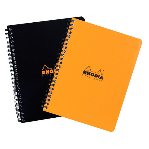 An image of Rhodia Wirebound Notebooks.