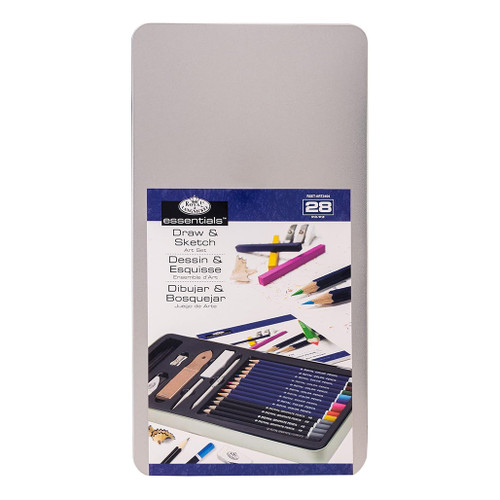 An image of a Royal & Langnickel Draw & Sketch Artist Tin Set.