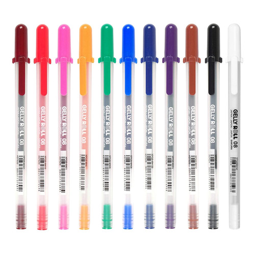 An image of Sakura Gelly Roll Classic Gel Pens.