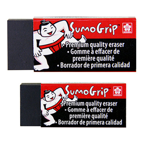 An image of Sakura Sumogrip Erasers.