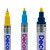 A close up image of Uchida Decocolor Paint Markers.